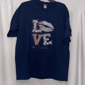 Gildan Navy Blue Short Sleeve Tee